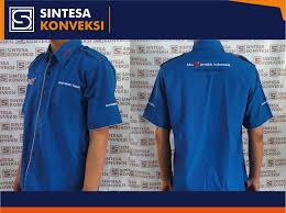 Sedangkan kombinasi hitam lainnya berada di bagian atas sampai bahu belakang, biasanya model seperti ini kombinasi sampai sekaur. Konveksi Seragam Bikin Baju Kemeja Kerja Kaos Polo Shirt