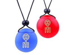 This table explains the meaning of every love symbol. Frosted Sea Glass Stones Norse Rune Love Spell Love Couples Bff Set Amulets Royal Blue Red Necklaces Newegg Com