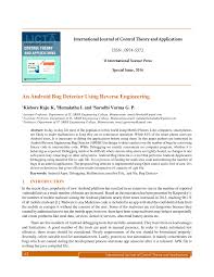 Best bug detector/rf bug detector is a device that locates & disable electronic equipment like spy cameras, hidden cameras, gps trackings, etc. Pdf An Android Bug Detector Using Reverse Engineering
