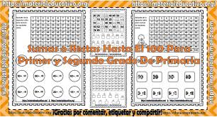 Check spelling or type a new query. Creativo Material Sobre Sumas O Restas Hasta El 100 Para Primer Y Segundo Grado De Primaria Material Educativo Y Planeaciones