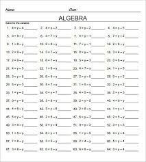 Pin By Sidney Silva On Algebra Year 5 Algebra Worksheets 7th Grade Math Worksheets Mathematics Worksheets