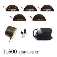 Give your yard an elegant new look, while enjoying added light right where you need it, with our collection of low voltage led landscape lighting kits. Integral Lighting Il600 Lighting Kit