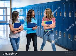 Candid Photo Three Junior High School Stock Photo 1159823428 | Shutterstock