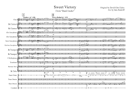 Although it doesn't require as much lung power as the trumpet, the. Sweet Victory Marching Band Arrangement Sheet Music For Trombone Flute Tuba Trumpet More Instruments Mixed Ensemble Musescore Com