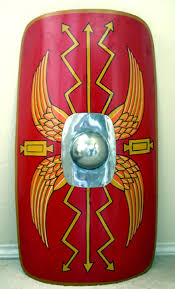 How to make cardboard shields for halloween or just for fun. Roman Shields Segedunum Roman Fort