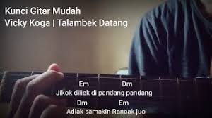Am7 pulang sekarang cmaj7 ku rindu wajahmu cmmaj7 g senyuman manismu sayang g am7 pabila, bila kau tiada cmaj7 ku renung gambarmu cmmaj7 em d cmaj7 b7 menunggu sampai kau tiba bridge cmaj7 where. Chord Gitar Minang Talambek Pulang Ovi Vristi Lagu Mp3 Video Mp4 3gp Waptrick