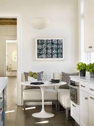 Breakfast Nook Design And Ideas Banquette Banquette Seating Blue Cushion Breakfast Nook Built In Bench Small Kitchen Tables Kitchen Seating Kitchen Banquette