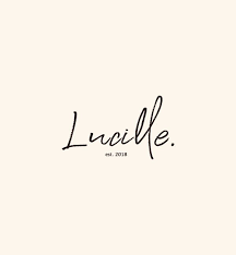 Explore the best logo ideas on designhill. Lucille Logo Designed By Here Now Creative Co Logo Design Logo Logo Inspiration Minimal Branding Mi Simple Logo Design Logo Design Graphic Design Logo