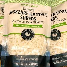 It offers that creamy saltiness you crave. Trader Joe S Dairy Free Mozzarella Style Shreds Review Popsugar Fitness