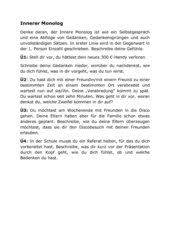 Auf der suche nach einer fundnudel trifft der tiefbegabte rico (10 jahre alt) den hochbegabten oscar (8 jahre alt) und die beiden jungs werden freunde fürs leben. Deutsch Arbeitsmaterialien Innerer Monolog 4teachers De