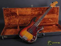 Fender Precision Bass 1971 3 Tone Sunburst Bass For Sale Guitarpoint Fender Precision Bass Fender P Bass Bass Guitar