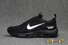 Nike Air Max 97 Black And White Mens Cheap Off White X Nike Air Max 97 2 Kpu Mens Shoes Black White Max97 2 Whatsapp 8613328373859 Tenis Sapato Sapatos Tenis