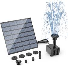 Whilst rummaging through the multitude of potentially useful junk. Amazon Com Aisitin Diy Solar Water Pump Kit Solar Powered Water Fountain Pump With 6 Nozzles Diy Water Feature Outdoor Fountain For Bird Bath Ponds Garden And Fish Tank Kitchen Dining