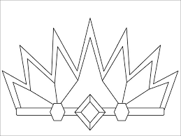 So, how do you use a grid coloring page? Crown Template Free Templates Free Premium Templates