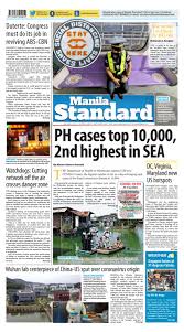 2020 in the philippines details events of note that have occurred in the philippines in 2020. Manila Standard 2020 May 7 Thursday By Manila Standard Issuu
