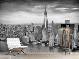 Foto Tapete Skyline Schwarzweissfotografie New York Fototapete Schwarzweiss Fotografie Tapeten