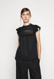 Unsere dienstleistungen im bereich zahnimplantate. J Crew Patricia Bluse Black Schwarz Zalando De