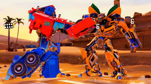 Únete a optimus prime, megatron, bumblebee, waspinator, rhinox, grimlock, soundwave y a otros de tus personajes . Transformers Forged To Fight Trouble City