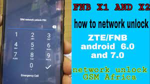The code(s) we send you will usually be a list as shown below: Zte Fnb Conexis X1 Fnb Conexis X2 How To Network Unlock And Imei Repair Youtube