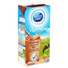 Choco fusion expresso a.k.a coklat kopi susu. Dutch Lady Pure Farm Chocolate Uht Milk 1l Susu Segar Kotak Chocolate Shopee Malaysia