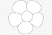 Transparent Flower Clipart Black And White Png