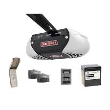 How To Install Craftsman Belt Drive 3 4 Hp 54918 With 8 Extension 53728 Garage Door Monitor Garage Door Lock Garage Doors