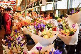 Selection is usually based on the season. Seattle Pike Place Market Flowers Photography By Emjay Acosta Photo Stock Snapwire