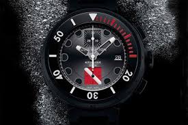 louis vuitton tambour diving ii chronograph black louis vuitton beautiful watches affordable watches pinterest