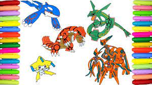 You can use our amazing online tool to color and edit the following deoxys coloring pages. Legendary Singular Pokemon Coloring Ep 3 Youtube