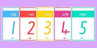 These maori number recognition activity mats, paired with dry . Free Numbers 1 10 Cards Te Reo Maori Teacher Made