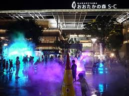 20160805 water 3 流山おおたかの森 ミスト おおたかの森