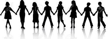 People Holding Hands Silhouette Clipart 67px Image 14 Children Holding Hands People Holding Hands Hand Silhouette