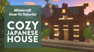 This minecraft house idea is for people interested in japanese culture. Minecraft How To Build A Cozy Japanese House Small Survival House Tutorial Benisnous