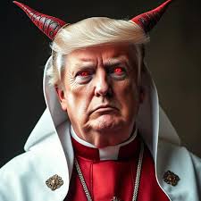 What do you think? 🤔 https://bit.ly/4iMlKea The White House posted an  AI-generated photo of U.S. President Donald Trump depicted as the pope.  Trump first released the photo