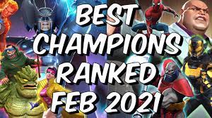 Maybe you would like to learn more about one of these? Best Champions Ranked February 2021 Seatin S Tier List Marvel Contest Of Champions Youtube