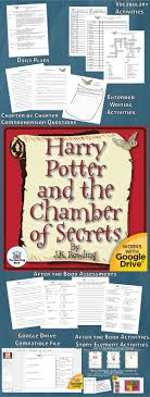Harry Potter And The Chamber Of Secrets Novel Study Is A Common Core Standard Aligned Book Harry Potter Lessons Harry Potter Classroom Harry Potter Unit Study
