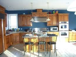 best kitchen wall color with oak