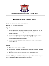 (kkm) kementerian kesihatan malaysia telah diadakan di sk presint 11 (3) putrajaya sk putrajaya presint 11 (3) mydmbs2019 3k sk. Hebahan Kempen Minda Sihat