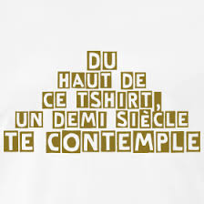 Du Haut De Ce Tshirt Un Demi Siecle Te Contemple Anniversaire 50 Ans Homme Cadeau 50 Ans Fete D Anniversaire 50 Ans