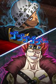 trafalgar d water law eustass kid トラファルガー ロー トラファルガー ワンピース 仲間