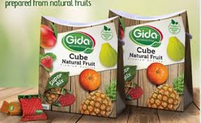 Gida international - Natural fruit cube GCS016
