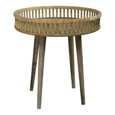 Stratton Home Decor Rattan Side Table Walmart Com Walmart Com In 2020 Rattan Side Table Stratton Home Decor Side Table