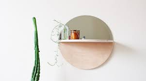 Make It Challenge Diy Round Mirror Shelf Blissmakes Huldra wall mounted mirror with shelf, extra large 74cm, black. challenge diy round mirror shelf