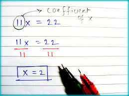 How To Solve A Simple Linear Equation Linear Equations Solving Linear