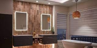 For a touch of modern elegance, vanity lights and fixtures in classic brushed nickel are a great choice. How To Choose Your Bathroom Lighting