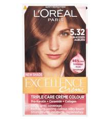 Dark purple hair looks like the midnight sky. Loreal Excellence 5 32 Sun Kissed Auburn Hair Color Reviews Hair Color Light Brown Hair Color