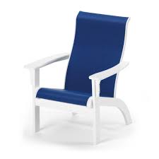 Telescope Casual Adirondack Mgp Sling Arm Chair Patiodepot Com Lounge Chair Outdoor Folding Adirondack Chairs Telescope Casual