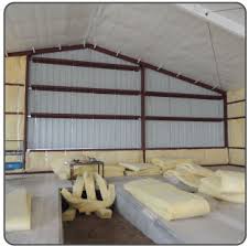 Insulation keeps heated or cooled air in to improve you also can choose to insulate your building yourself. Metal Building Insulation And Metal Roof Insulation In Utah