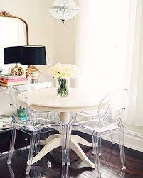 Oklobsessed Sun Soaked Nooks College Apartment Decor Ghost Chair Dining Room Cottage Dining Rooms