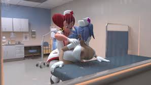 3d sarah xxx fair-haired medic bares all